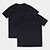 Kit Camiseta Hering C/ 2 Peças Masculina - Preto
