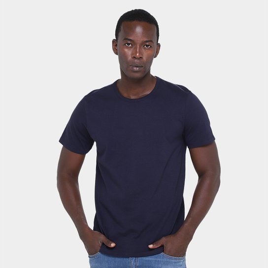 Kit Camiseta Hering Slim Masculina 3 Peças