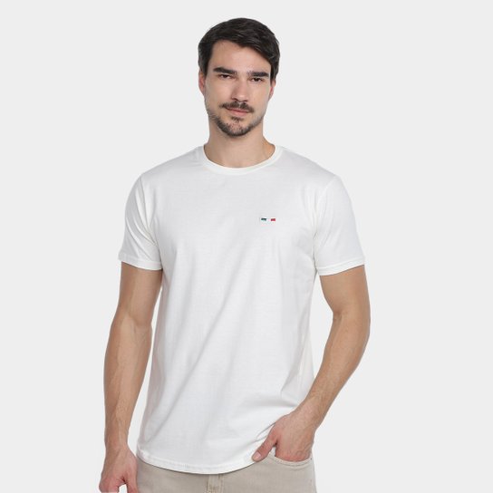 Kit Camiseta Industrie Itália Alongada Masculina - 2 Peças