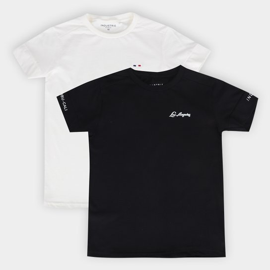 Kit Camiseta Infantil Industrie Menino
