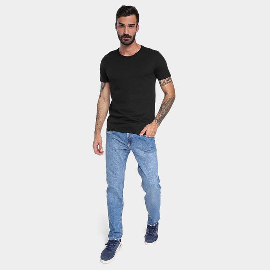 Kit Camisetas Hering Básicas Com 3 Peças Masculinas