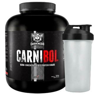 Kit Carnibol Isolado Baunilha 1.8Kg Coqueteleira - Darkness