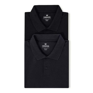 Kit com 2 Camisas Polo Básicas Masculinas Em Piquet