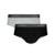 Kit Com 2 Cuecas Slip Em Algodão Lupo - Mescla
