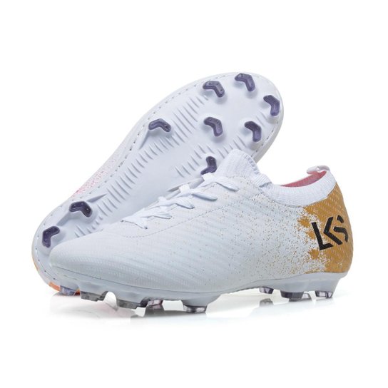 Kit Com 2 Pares de Chuteira de Campo Futebol Unissex