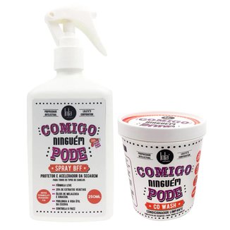 Kit Comigo Ninguem Pode Lola Cosmetics Condicionador Limpante + Spray BFF