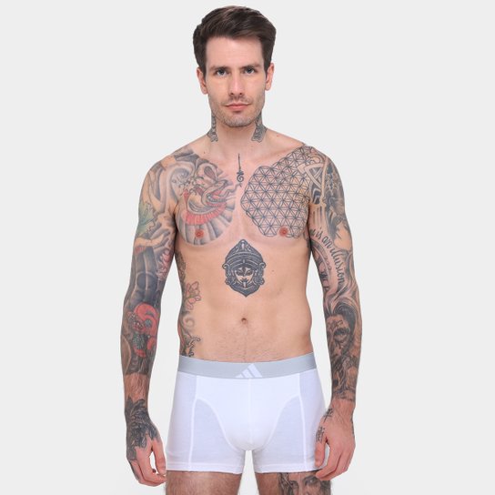 Kit Cueca Boxer Adidas 3 Peças