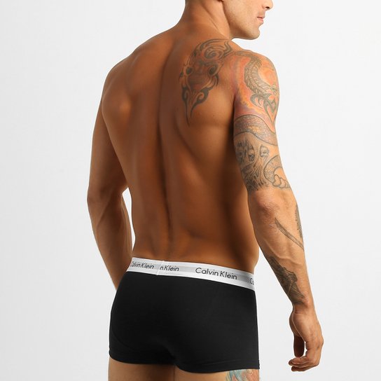 Kit Cueca Boxer Calvin Klein Trunk 3 Peças