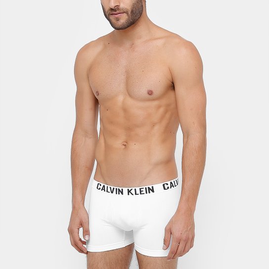 Kit Cueca Boxer Calvin Klein Trunk Sem Costura 2 peças