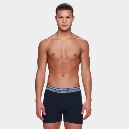 Kit Cueca Boxer Lupo Masculina - 10 Peças