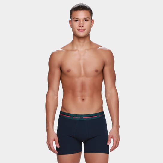 Kit Cueca Boxer Lupo Masculina - 10 Peças