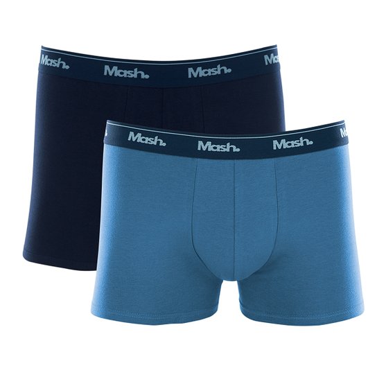 Kit Cueca Boxer Mash 02 Peças