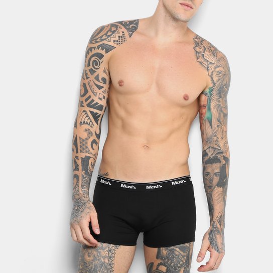 Kit Cueca Boxer Mash 4 Peças
