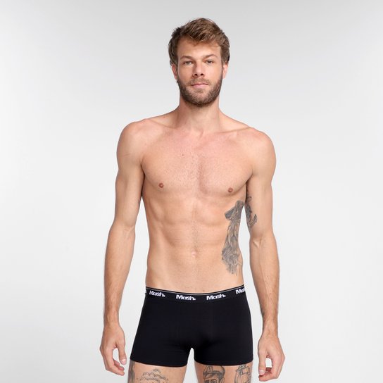 Kit Cueca Boxer Mash 4 Peças
