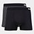 Kit Cueca Boxer Mash Listrada 2 Peças - Preto