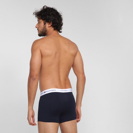 Kit Cueca Boxer Tommy Hilfiger Trunk Masculina - 3 Peças