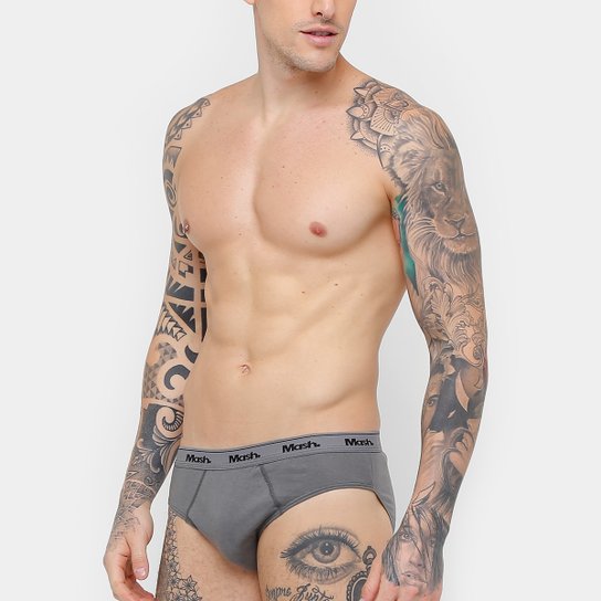 Kit Cueca Slip Mash 03 Peças