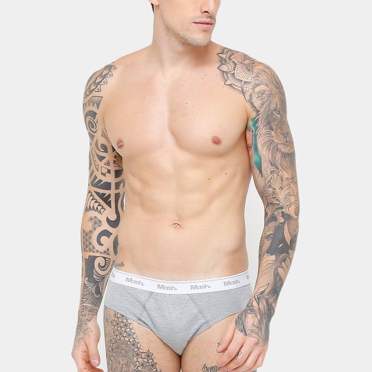 Kit Cueca Slip Mash 03 Peças
