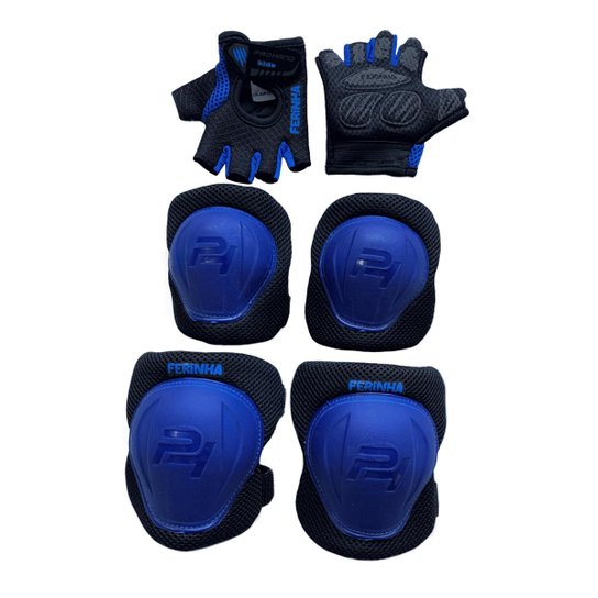 Kit de Proteção Infantil Kids Bike Criança Ferinha Pro Hand