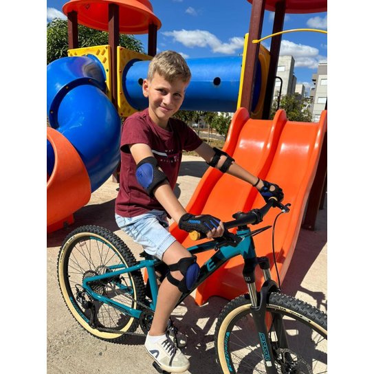 Kit de Proteção Infantil Kids Bike Criança Ferinha Pro Hand