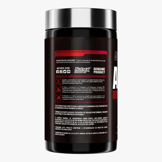 Kit HemoRage + Creatina 300g + Lipo 6 + Anabol + Coq. Nutrex
