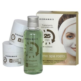 Kit Hidramais Home SPA Facial Tônico + Máscara + Hidratante