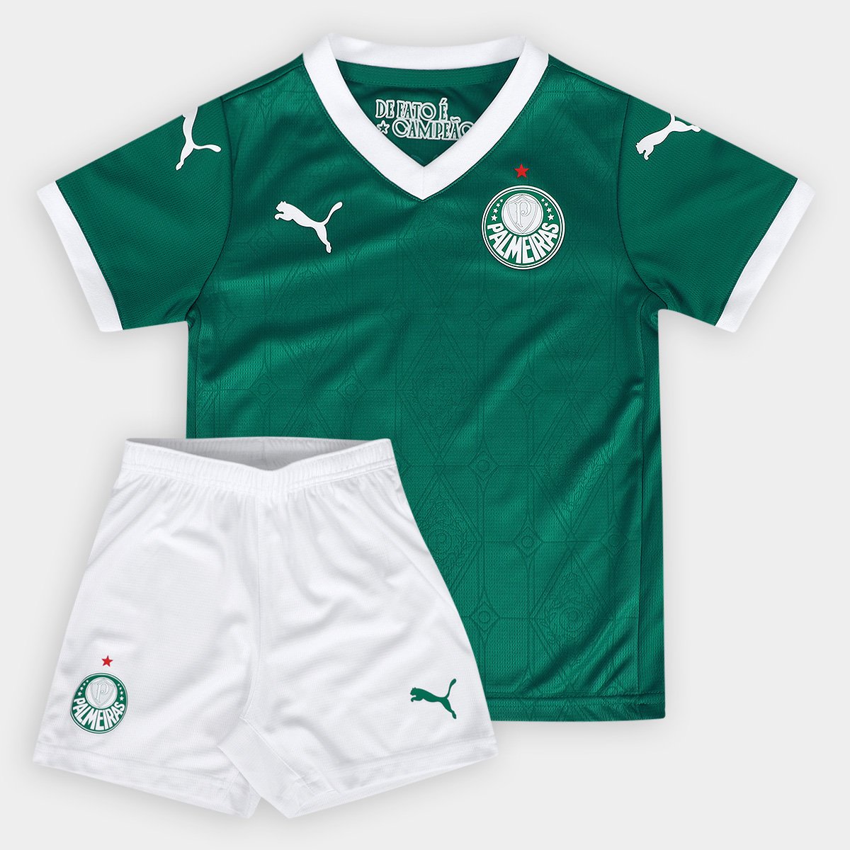 Kit Infantil Palmeiras Home 25/26 s/n Torcedor Puma