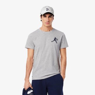 Kit Lacoste Camiseta Novak Djokovic + Boné Masculino