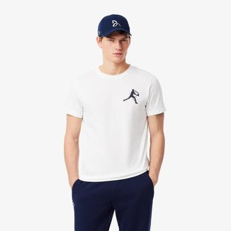 Kit Lacoste Camiseta Novak Djokovic + Boné Masculino
