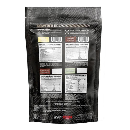 Kit Mass Infusion 3kg + 100% Whey Refil 900g Nutrex Research