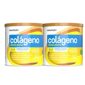 Kit Maxinutri 2 Colágeno Hidrolisado 250g