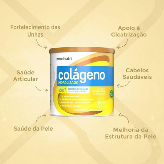 Kit Maxinutri 2 Colágeno Hidrolisado 250g