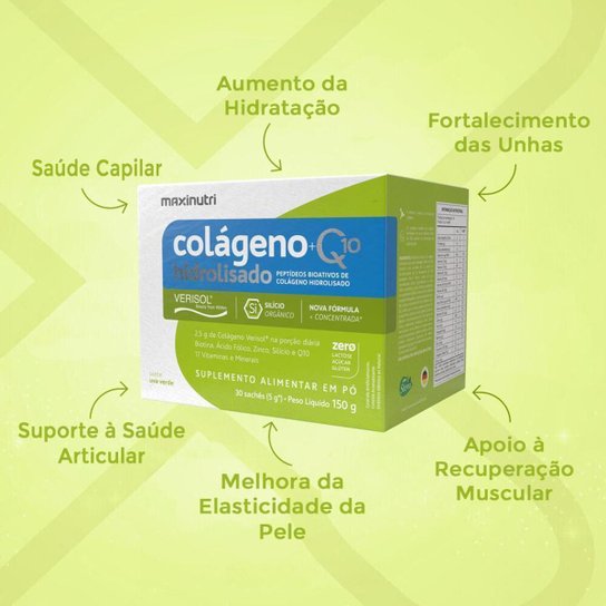 Kit Maxinutri 2 Colágeno Hidrolisado Verisol Sache