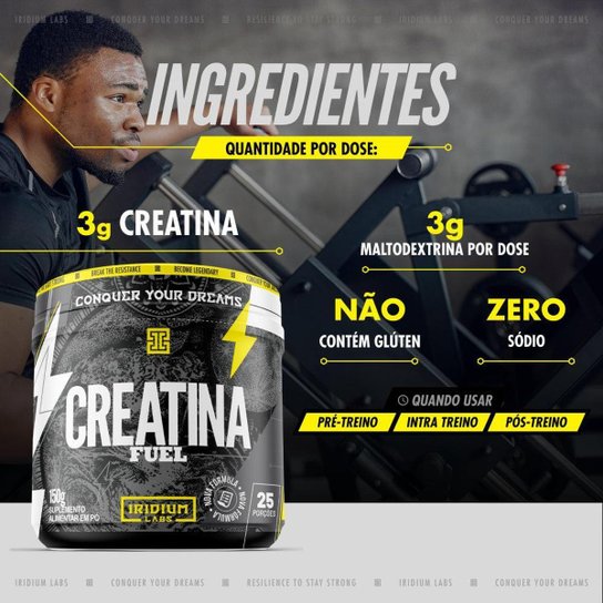 Kit Mega Whey Protein +  Creatina Fuel 150g + Galão 950ml