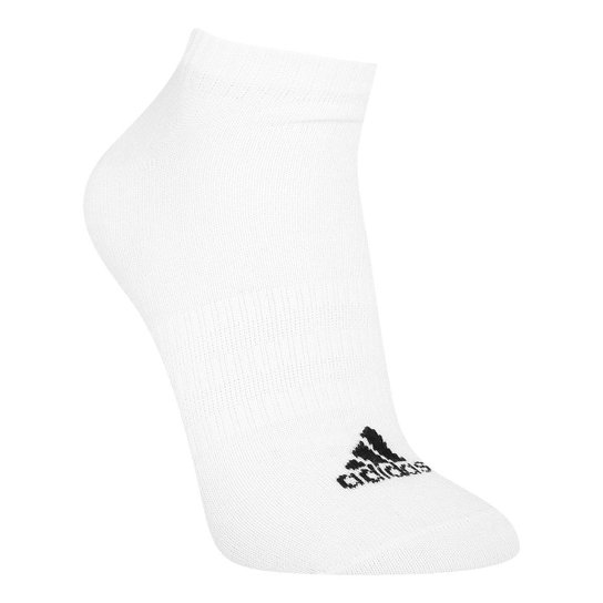 Kit Meia Adidas Cano Baixo Sportswear c/ 3 Pares