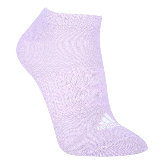 Kit Meia Adidas Cano Baixo Sportswear c/ 3 Pares