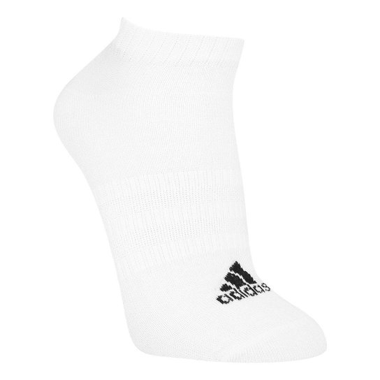 Kit Meia Adidas Sportswear Invisível com 3 Pares