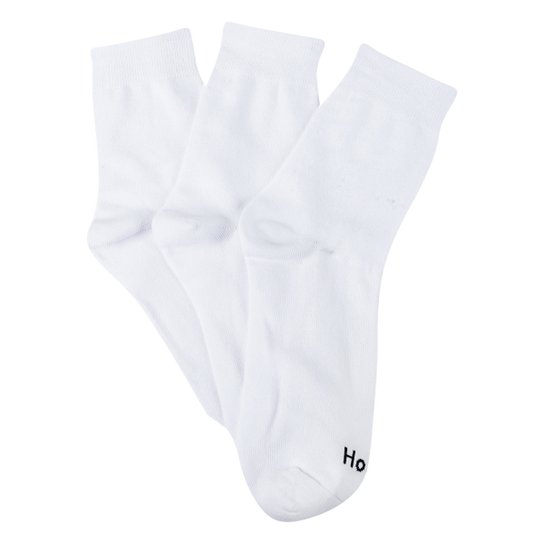 Kit Meia Altomax Cano Médio c/ 3 Pares Masculina