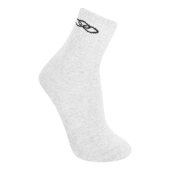 Kit Meia Cano Médio Olympikus Feminina 3 Pares