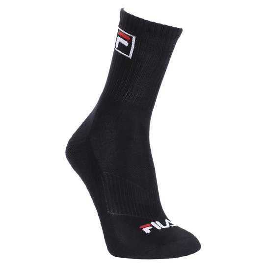 Kit Meia Fila Cano Alto C/ 3 Pares