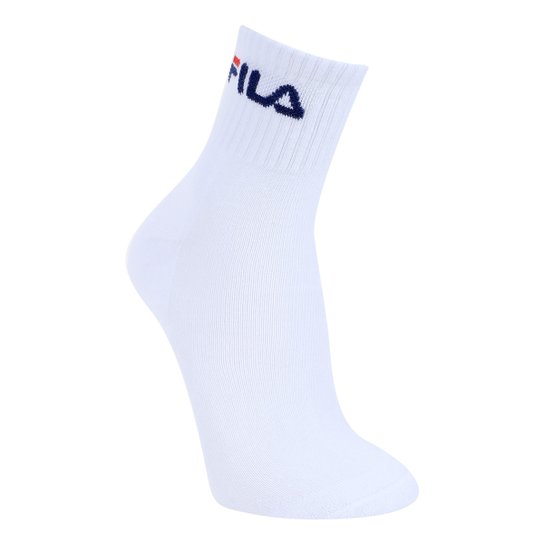 Kit Meia Fila Cano Médio Logo c/ 3 pares