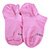 Kit Meia Infantil Lupo Básico Invisível 2 Pares Menina - Rosa