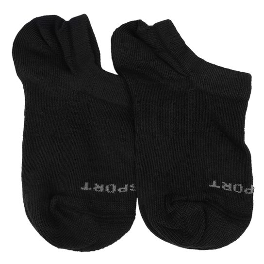 Kit Meia Infantil Lupo Básico Invisível 2 Pares Menino