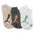 Kit Meia Infantil Puma Cano Curto C/ 3 Pares Menino - Verde escuro+Cinza
