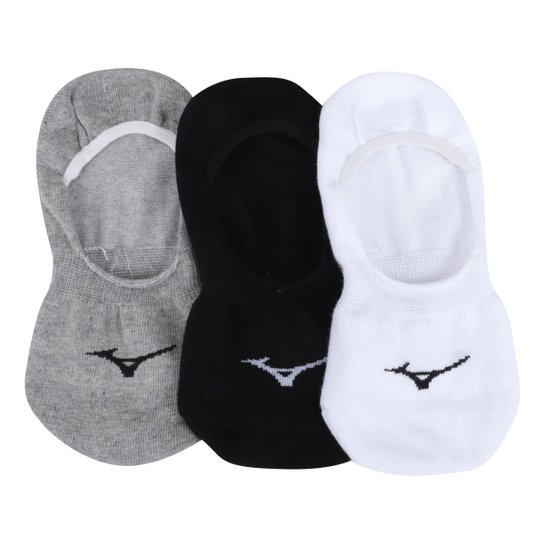 Kit Meia Mizuno Basic - 3 Pares