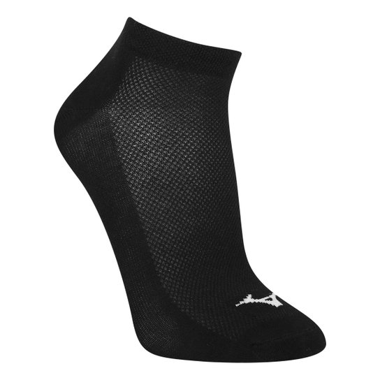 Kit Meia Mizuno Cano Curto Basic Sc 3 Pares