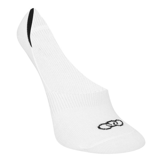 Kit Meia Olympikus Tri Ultra Invisível c/ 3 Pares