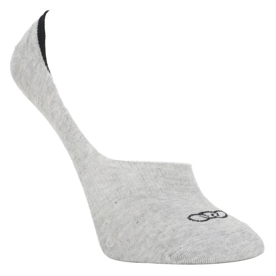 Kit Meia Olympikus Tri Ultra Invisível c/ 3 Pares