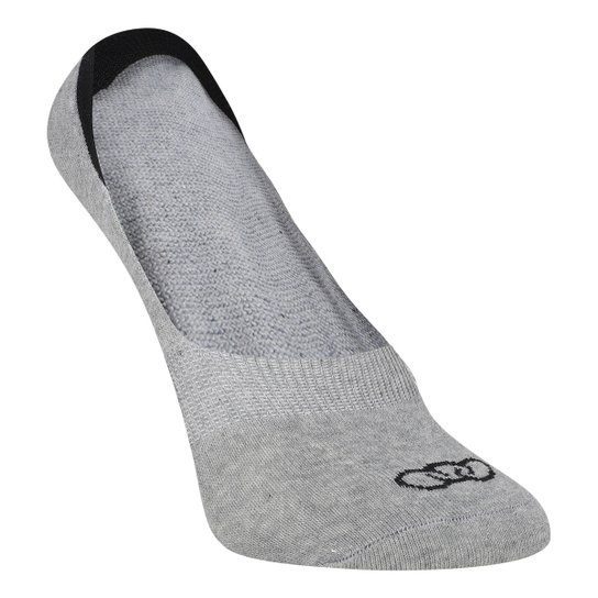 Kit Meia Olympikus Tri Ultra Invisível c/ 3 Pares