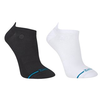 Kit Meia Stance Cano Curto Icon Low Tab 2 Peças Masculino